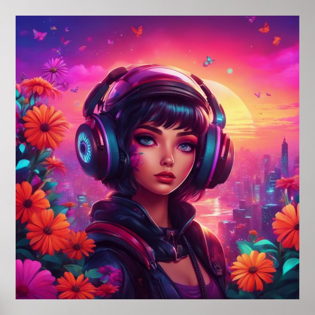 Póster Mantener o diseñar su propio poster (Frente)