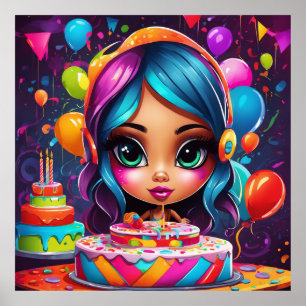 Póster Mantener o diseñar su propio poster