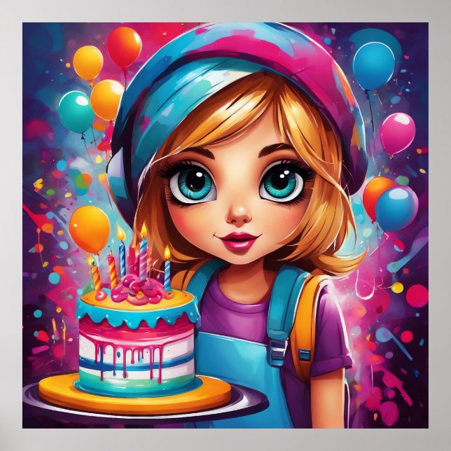 Póster Mantener o diseñar su propio poster (Frente)