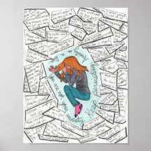 Mantener persistente (ansiedad) 8,5 x 11