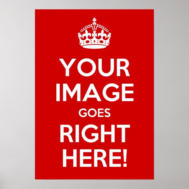 Póster Mantener Poster de la calma (Frente)