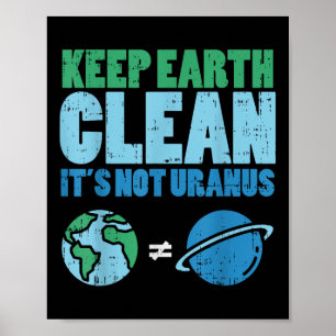 Póster Mantengan Limpiada La Tierra No Es Graciosa La Cam