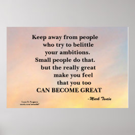 PÓSTER MANTÉNGASE ALEJADO DE LA GENTE POSTER MOTIVACIONAL