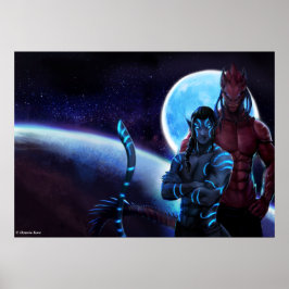 Póster Mantenido del poster Profundo