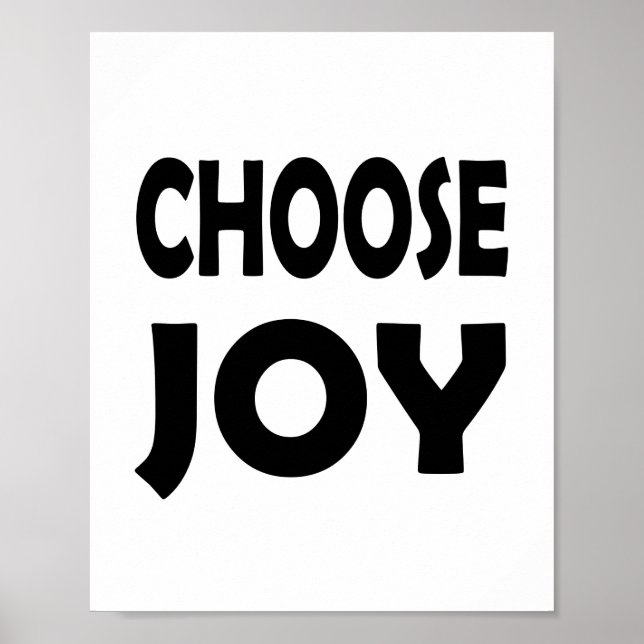 Póster Mantente alegre | Felicidad inspiradora (Frente)