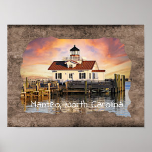 Póster Manteo, Carolina del Norte***