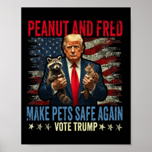 Póster Mantequilla De Mani Y Fred Hacen Que Las Mascotas
