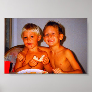 Póster Mantequilla y jalea de cacahuete