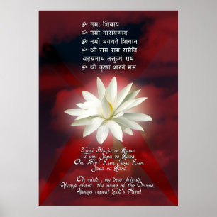 Póster Mantra del amor