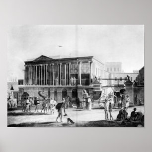 Póster Manufactory and Bazaar, Calcutta House