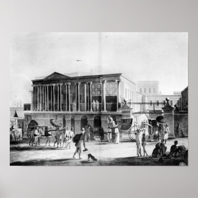 Póster Manufactory and Bazaar, Calcutta House (Frente)
