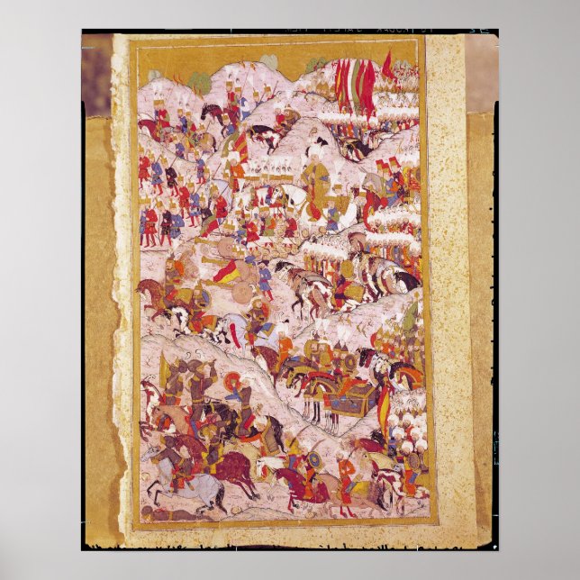 Póster manuscrito de Hunername: Suleyman (Frente)