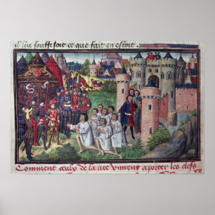 Póster Manuscrito de Jean Vauquelin