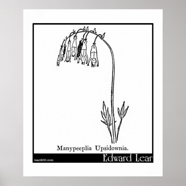 Póster Manypeeplia Upsidownia. (Frente)