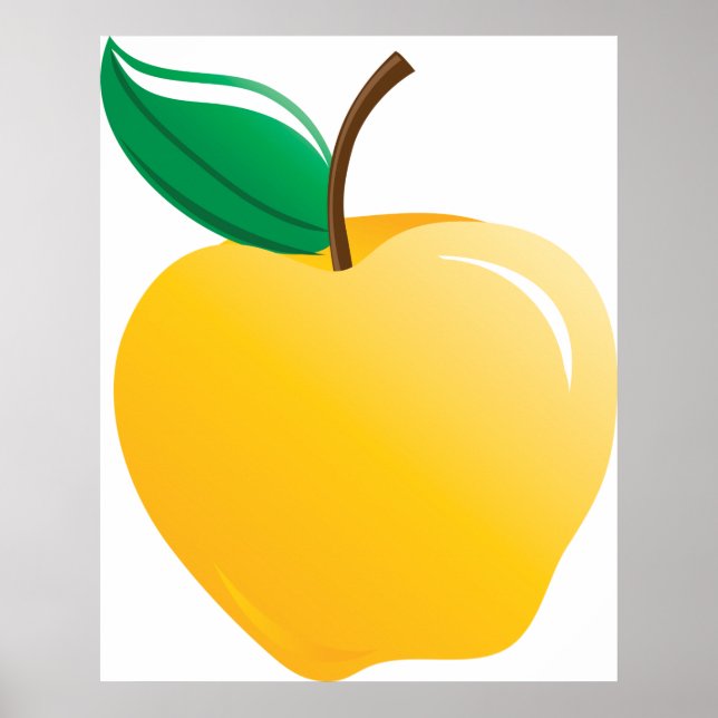 Póster Manzana dorada (Frente)