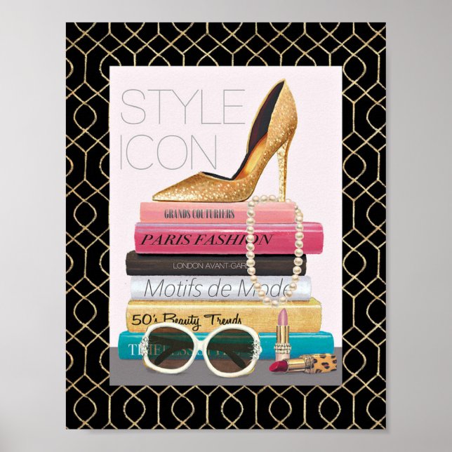 Póster Manzana silvestre | Icono de estilo - Stiletto de  (Frente)