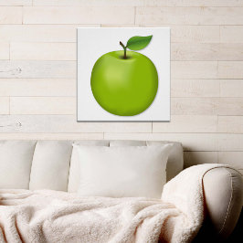 Póster Manzana Verde