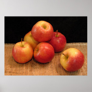 Póster Manzanas