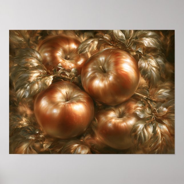 Póster Manzanas (Frente)