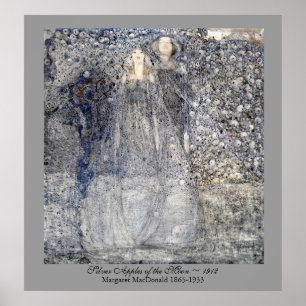 Póster Manzanas de plata MacDonald 1912 de Nouveau del
