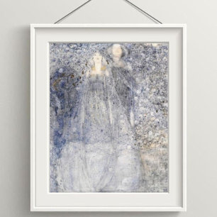 Póster Manzanas de plata Margaret MacDonald Mackintosh