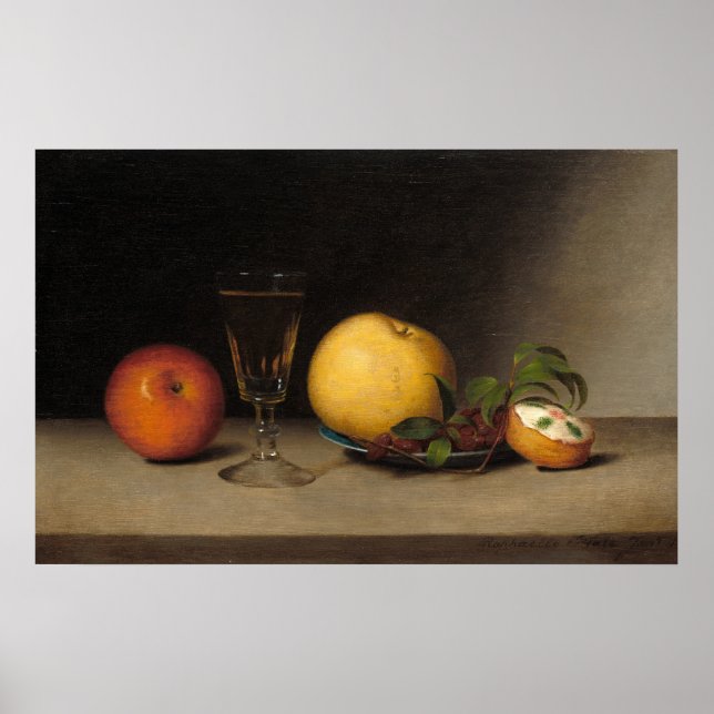 Póster Manzanas, jerez - Raphaelle Peale Bella Artes Post (Frente)