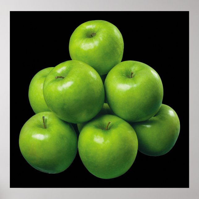 Póster Manzanas verdes (Frente)