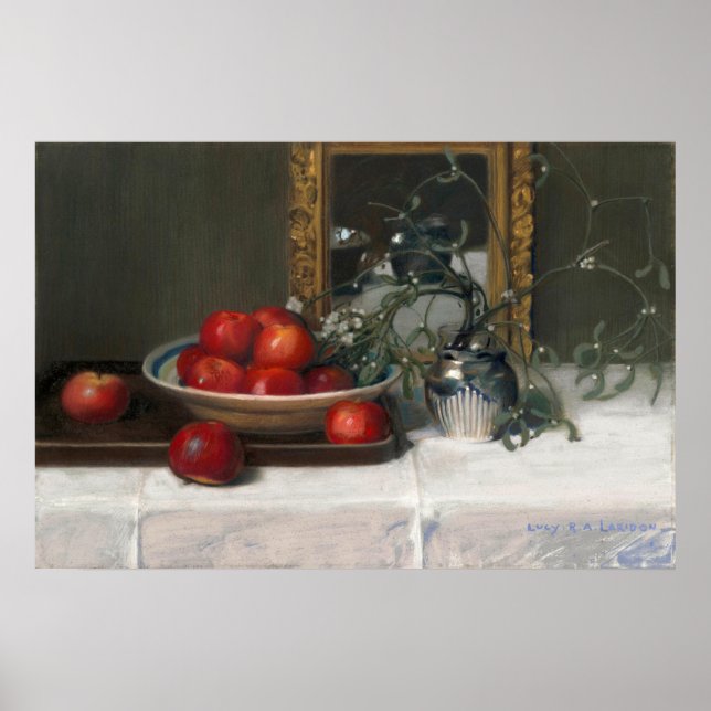 Póster Manzanas y Mistletoe | Lucie R. A. Laridon (Frente)