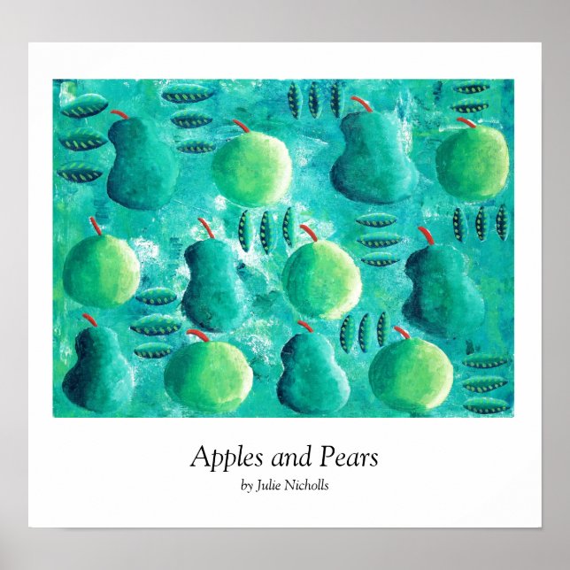 Póster Manzanas y Peras (Frente)