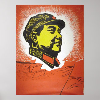 Póster Mao Zedong