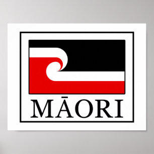 Póster Maorí