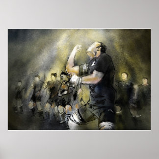 Póster Maori Haka