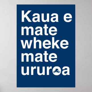 Póster Maori Proverb