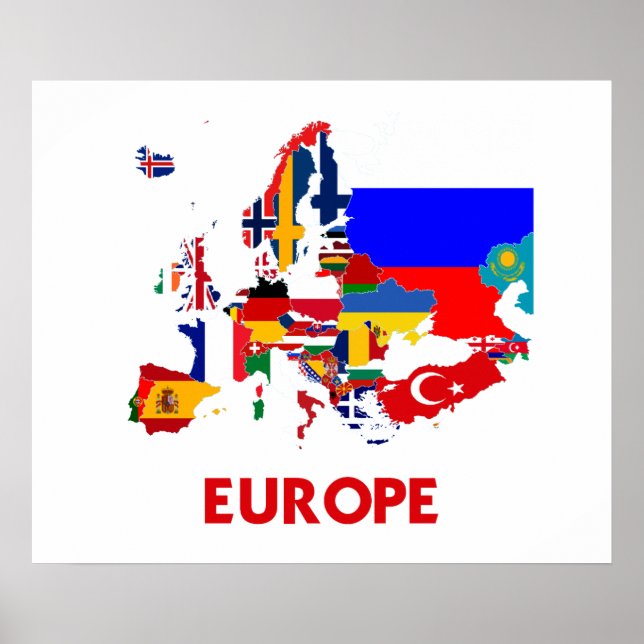 PÓSTER MAP EUROPA (Frente)