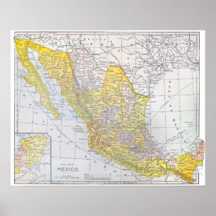 PÓSTER MAP: MEXICO