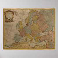 Map of Europe | 1700