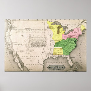 Póster Map of the United States