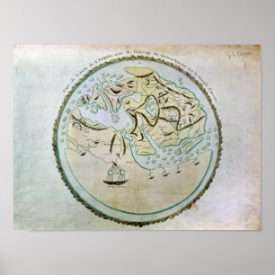 Póster Map of the world