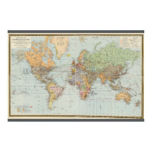 Mapa alemán del mundo (1899)