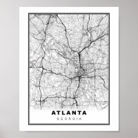 Mapa de Atlanta