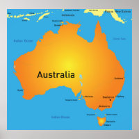 Mapa De Australia