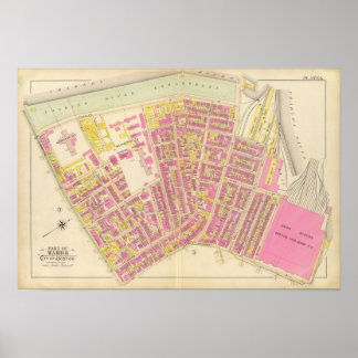 Póster Mapa de Boston 20