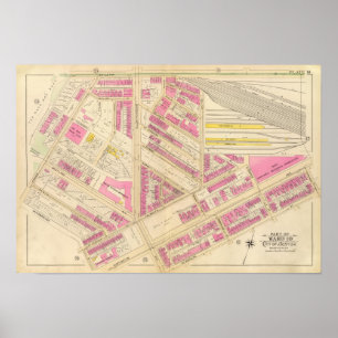 Póster Mapa de Boston 4