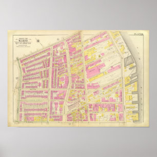 Póster Mapa de Boston 8