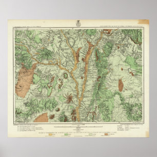 Póster Mapa de Clasificación de Tierras de Nuevo México 2