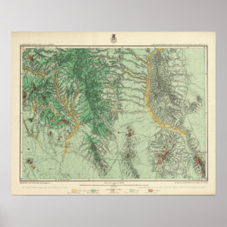Póster Mapa de Clasificación de Tierras del Sudoeste de N