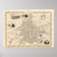 Mapa de Cork, Irlanda