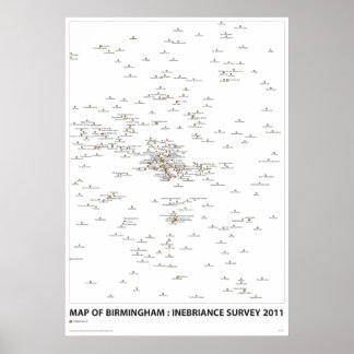 Póster Mapa DE ENCUESTA DE INEBRIANCE
