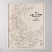 Mapa de época de MAMÁES Quincy (1901)