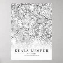 Mapa de Kuala Lumpur